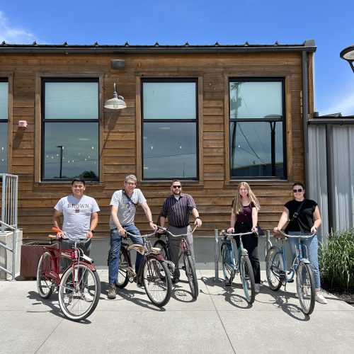 biking